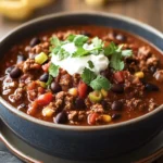 Bobby Flay’s Beef and Black Bean Chili