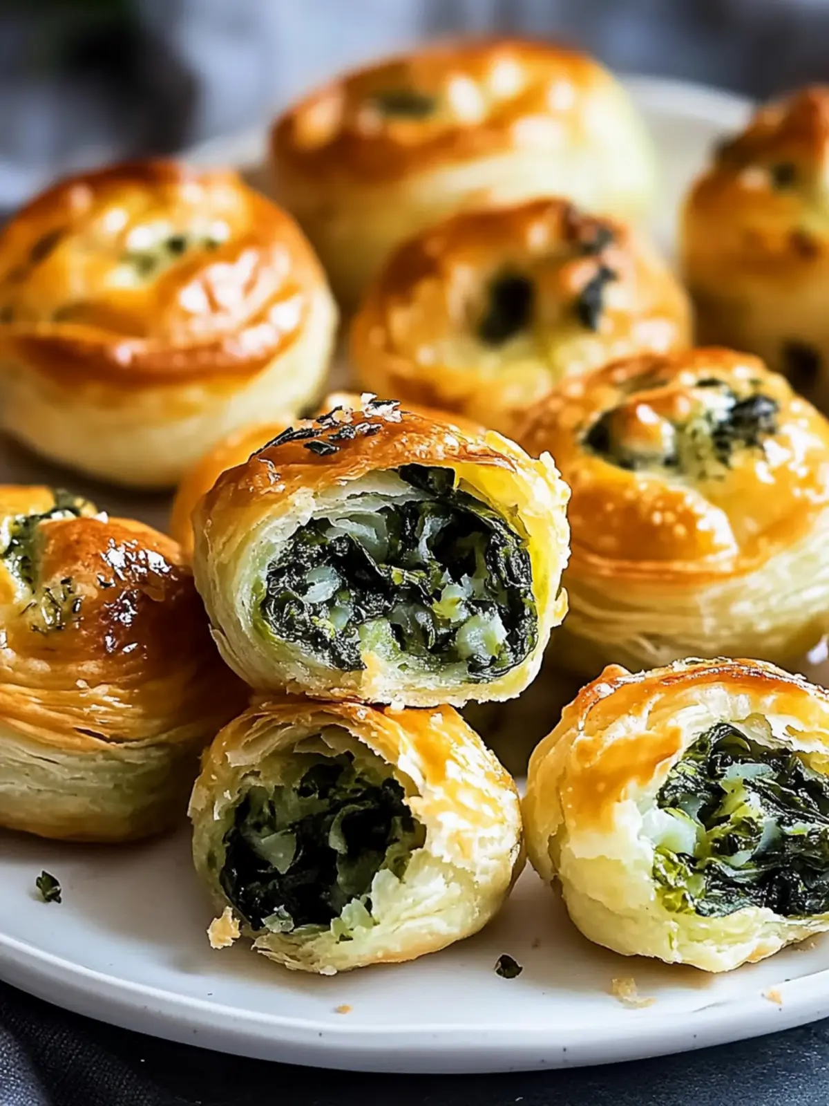Spinach Puffs in 30 Minutes