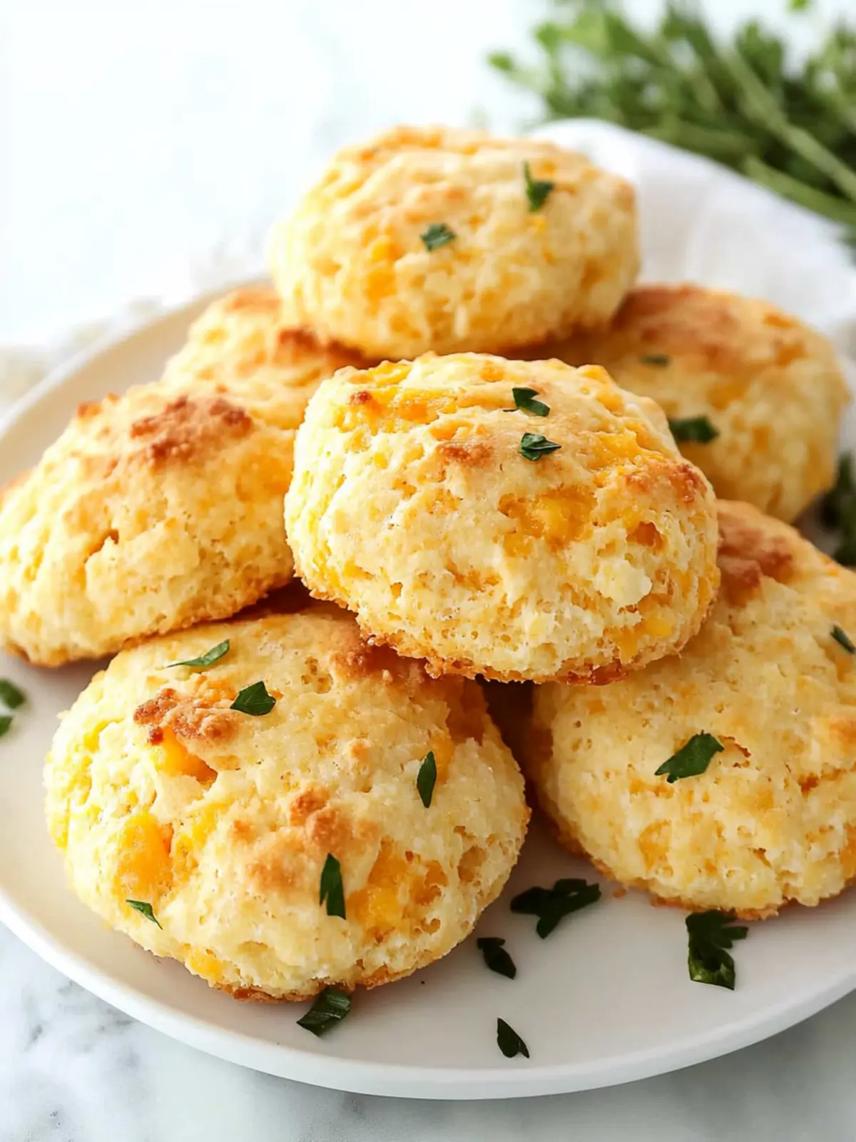 Gluten Free Cheddar Bay Biscuits