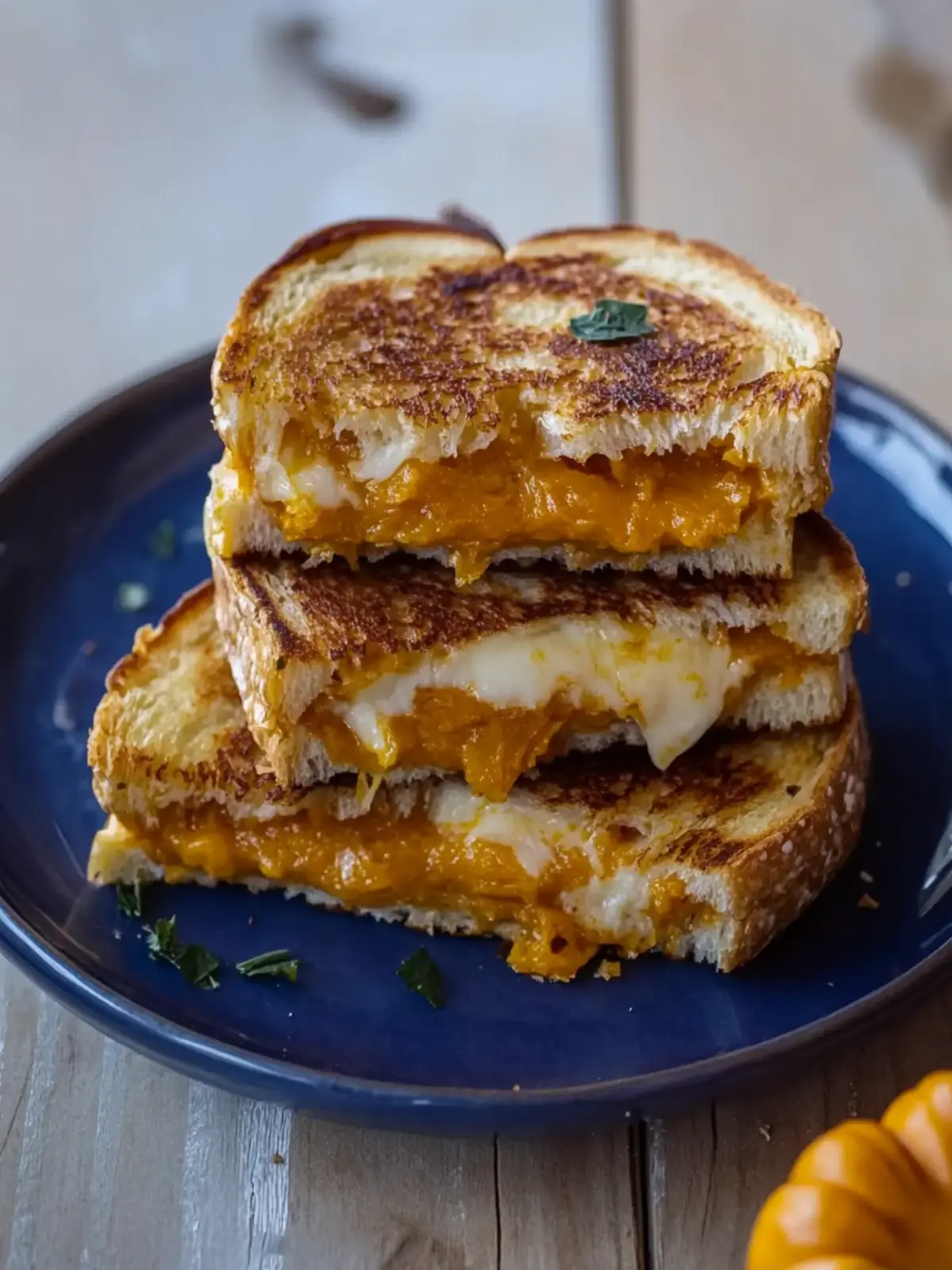 Pumpkin Grilled Cheese
