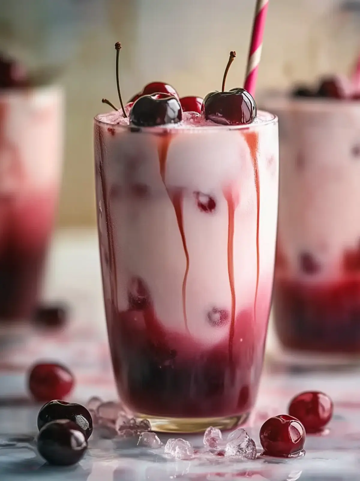 Delicious Cherry Earl Grey Milk Tea – Hot or Iced