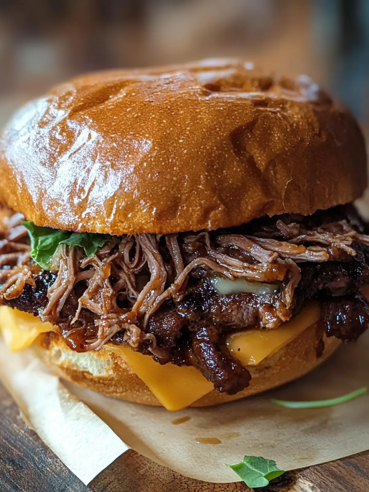 Pulled Beef Sandwich