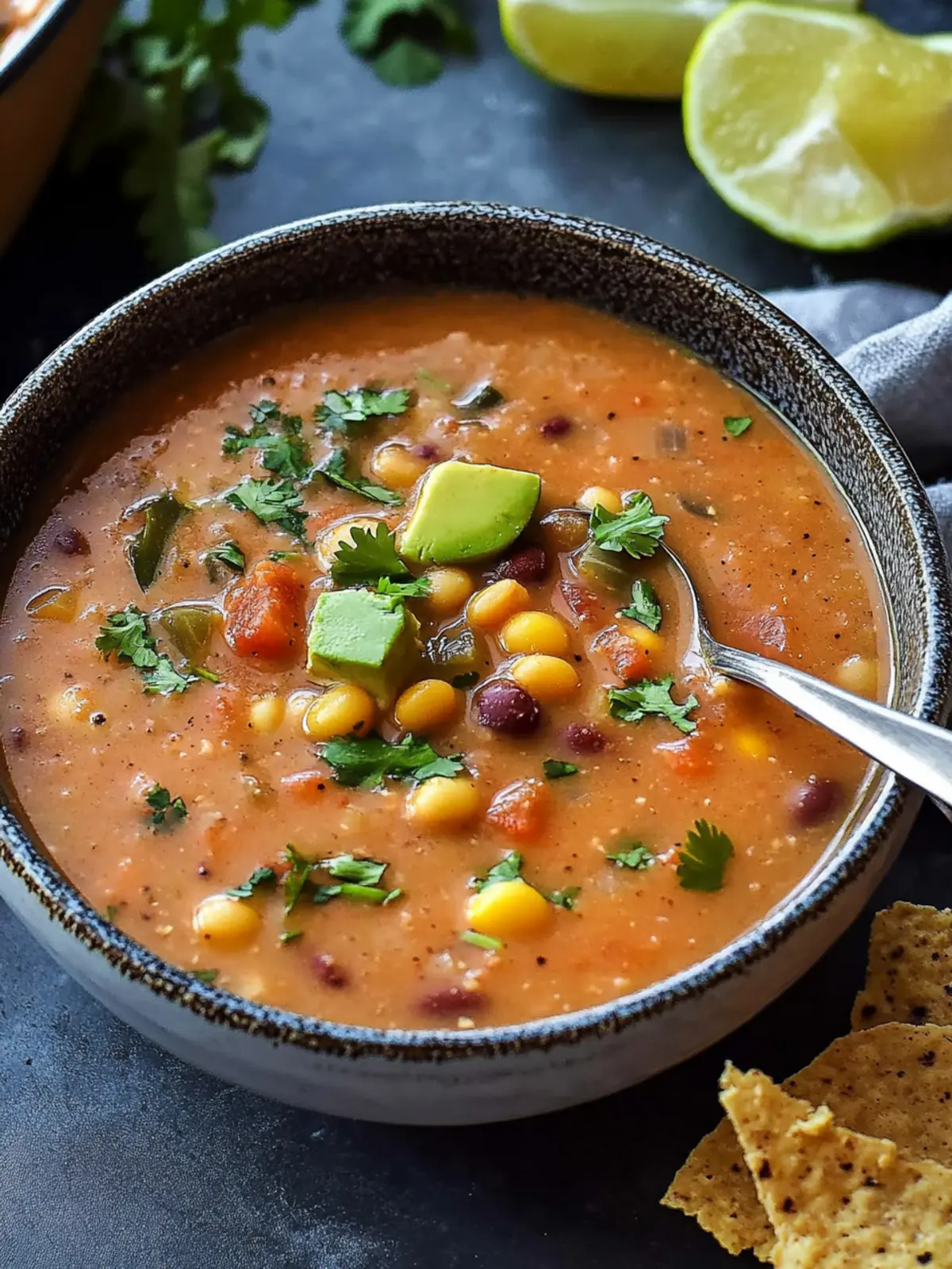 Mexican Pinto Bean Soup
