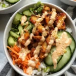 Crispy Rice Bang Bang Bowls