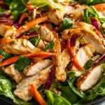 Delicious Asian Chicken Salad With Ginger Dressing