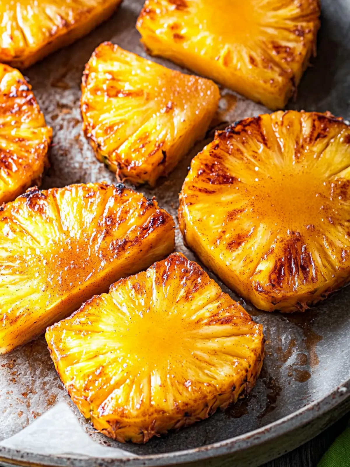 Air Fryer Pineapple With Cinnamon