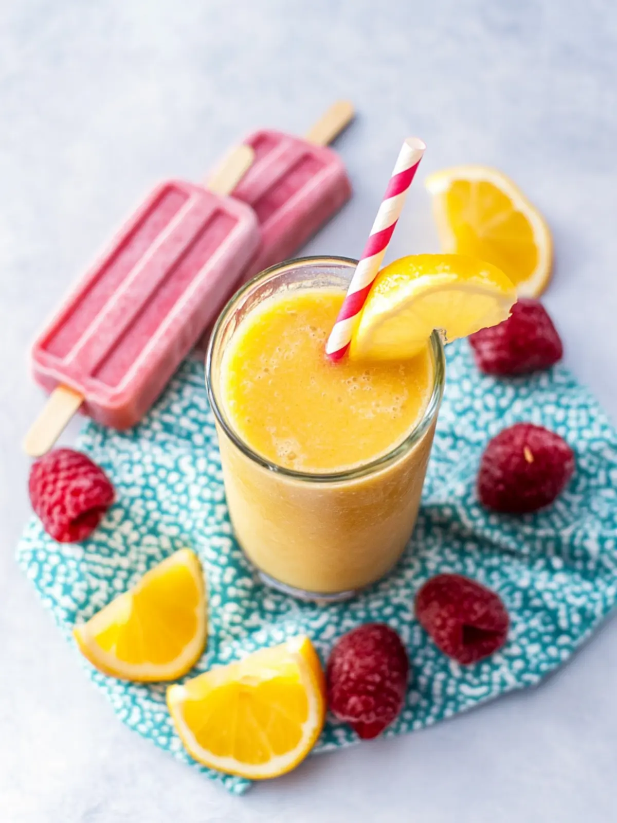 Cold Buster Smoothie (and Popsicles) for Toddler + Kids