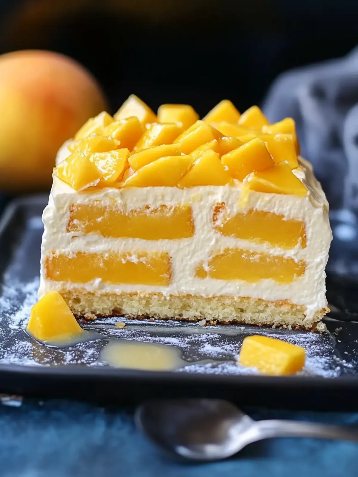 Mango Tres Leches Cake