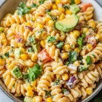 Easy Mexican Street Corn Pasta Salad
