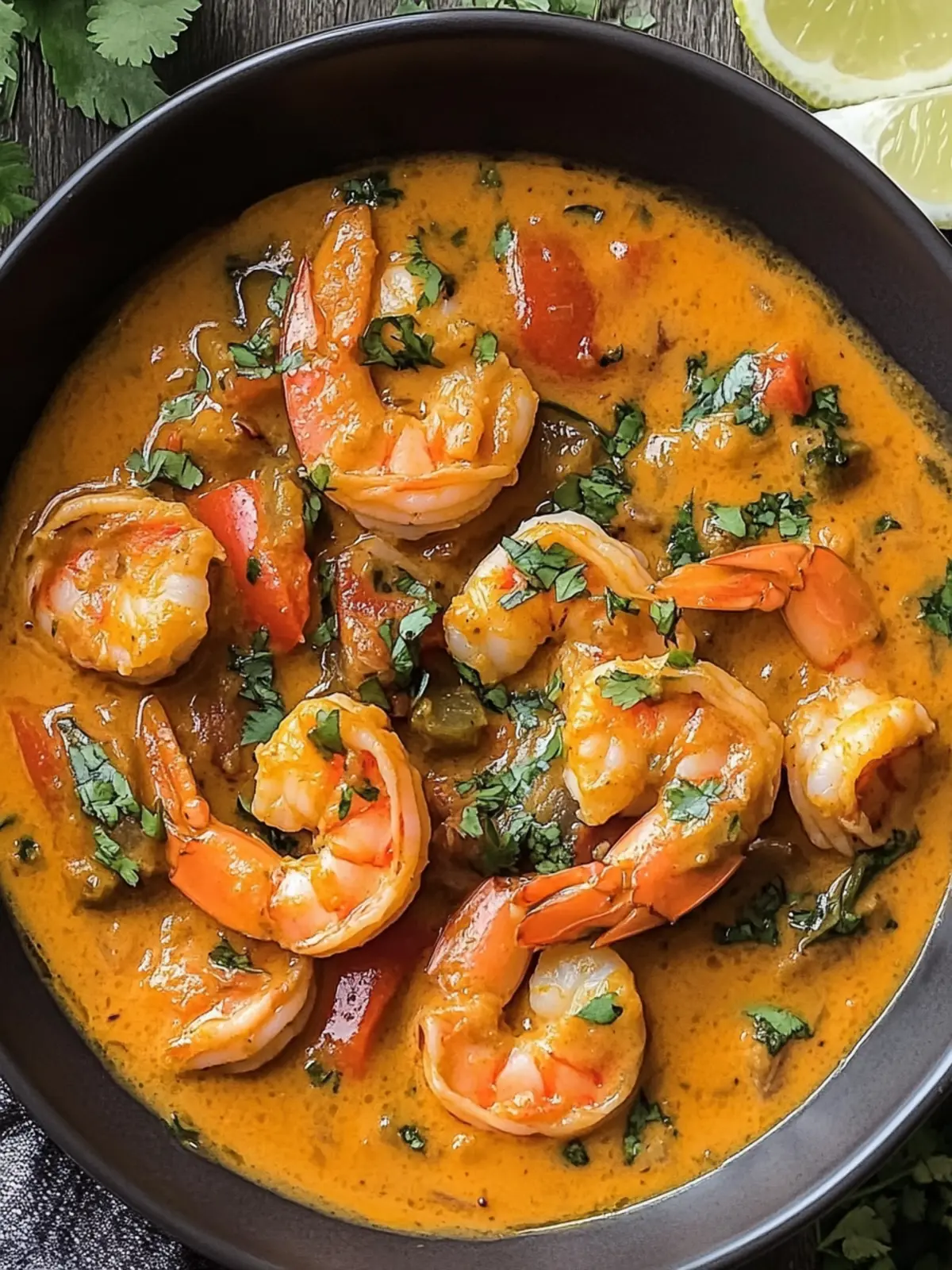 Zesty Indian Shrimp Curry