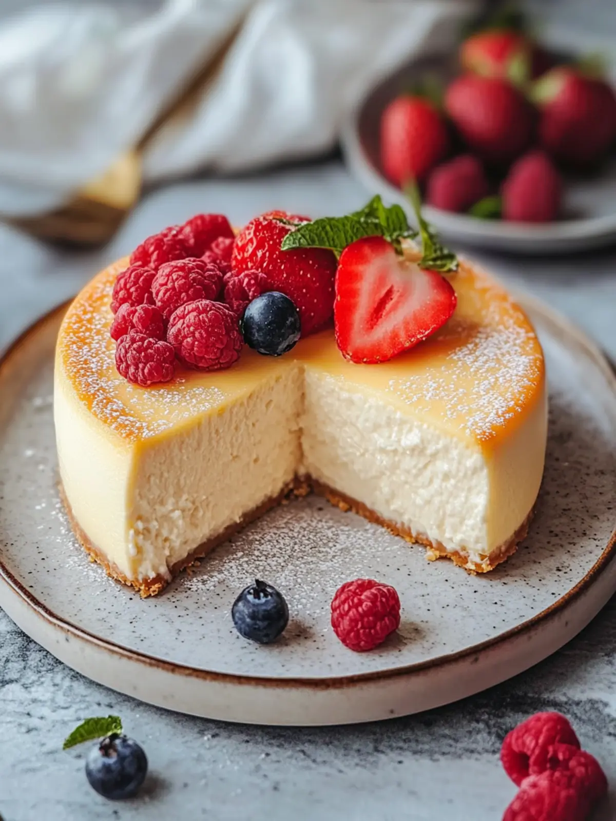 Creamy Viral 2-Ingredient Japanese Cheesecake