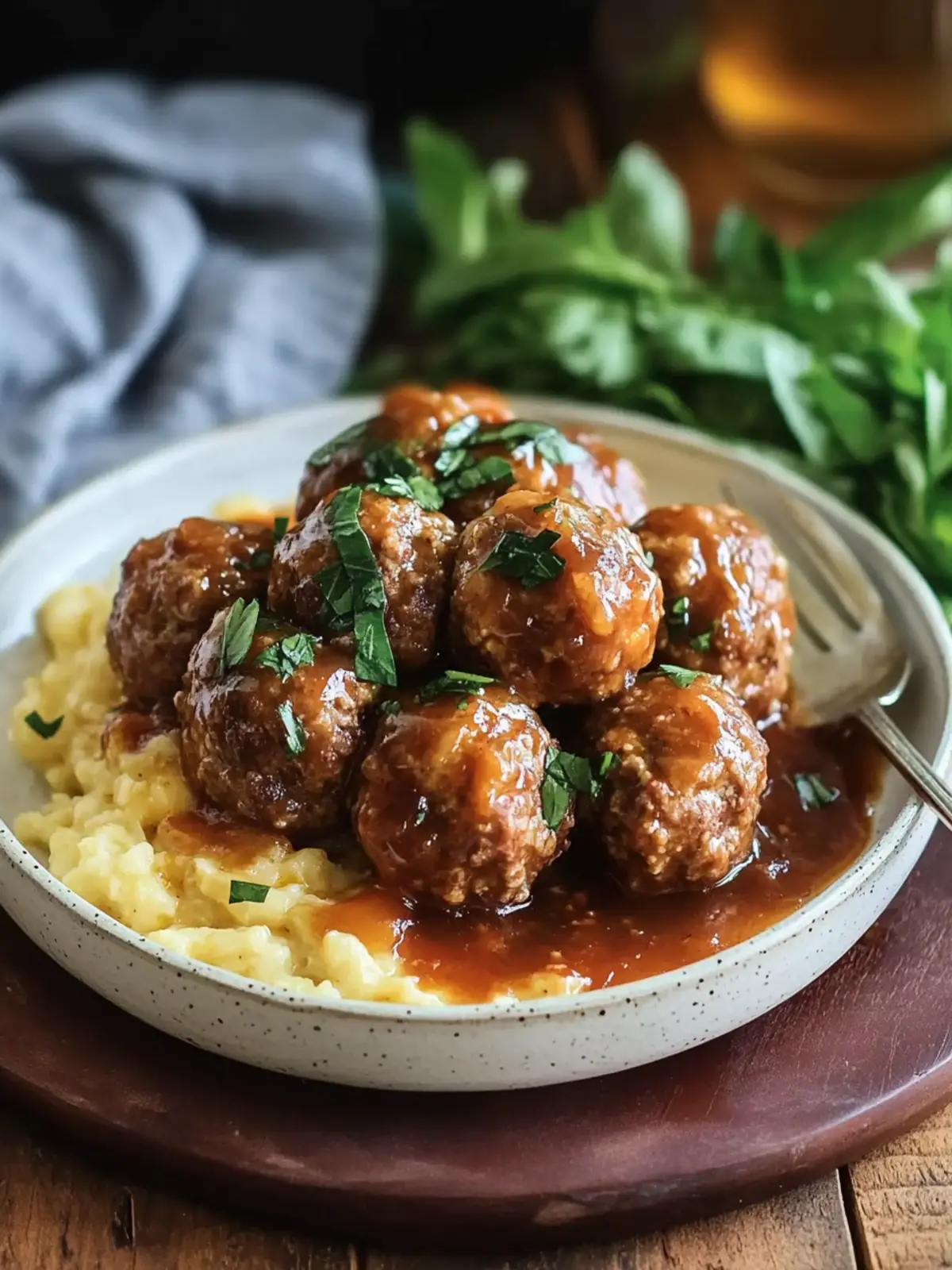 Salisbury Steak Meatballs