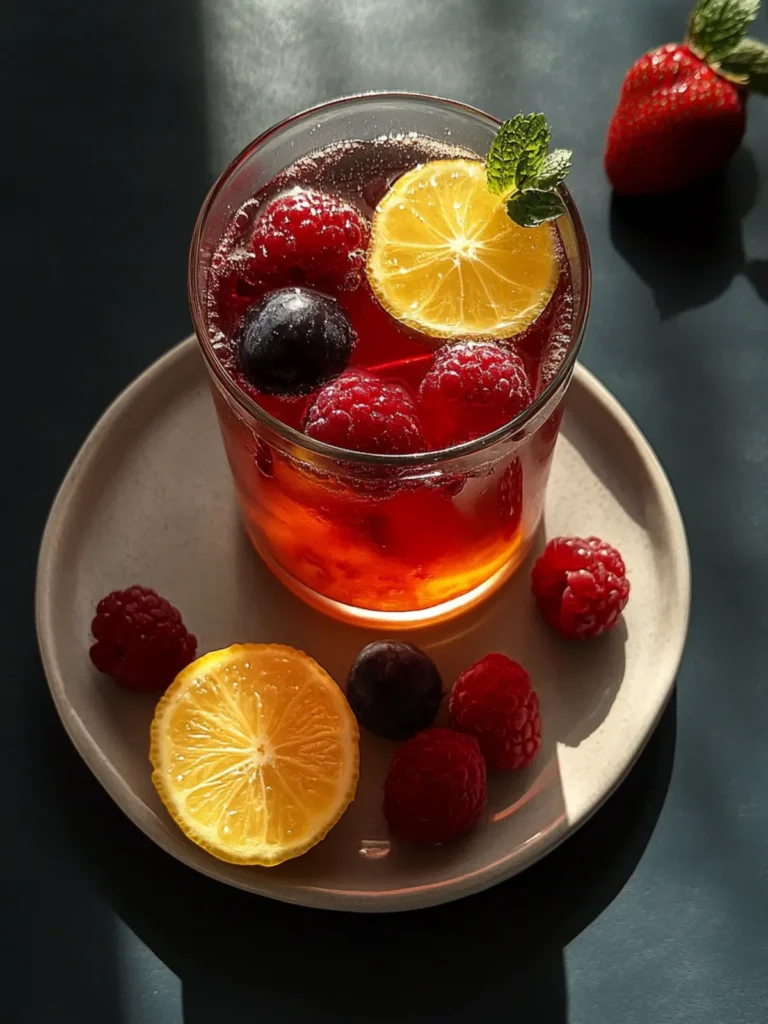 Mixed Berry & Ginger Tea