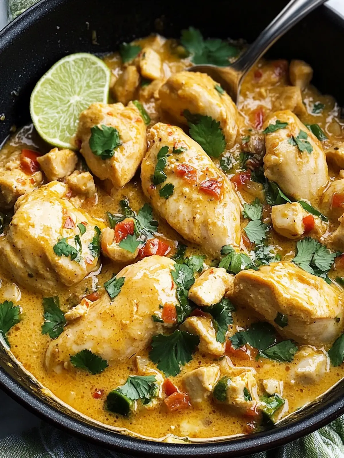 One Pan Coconut Lime Chicken