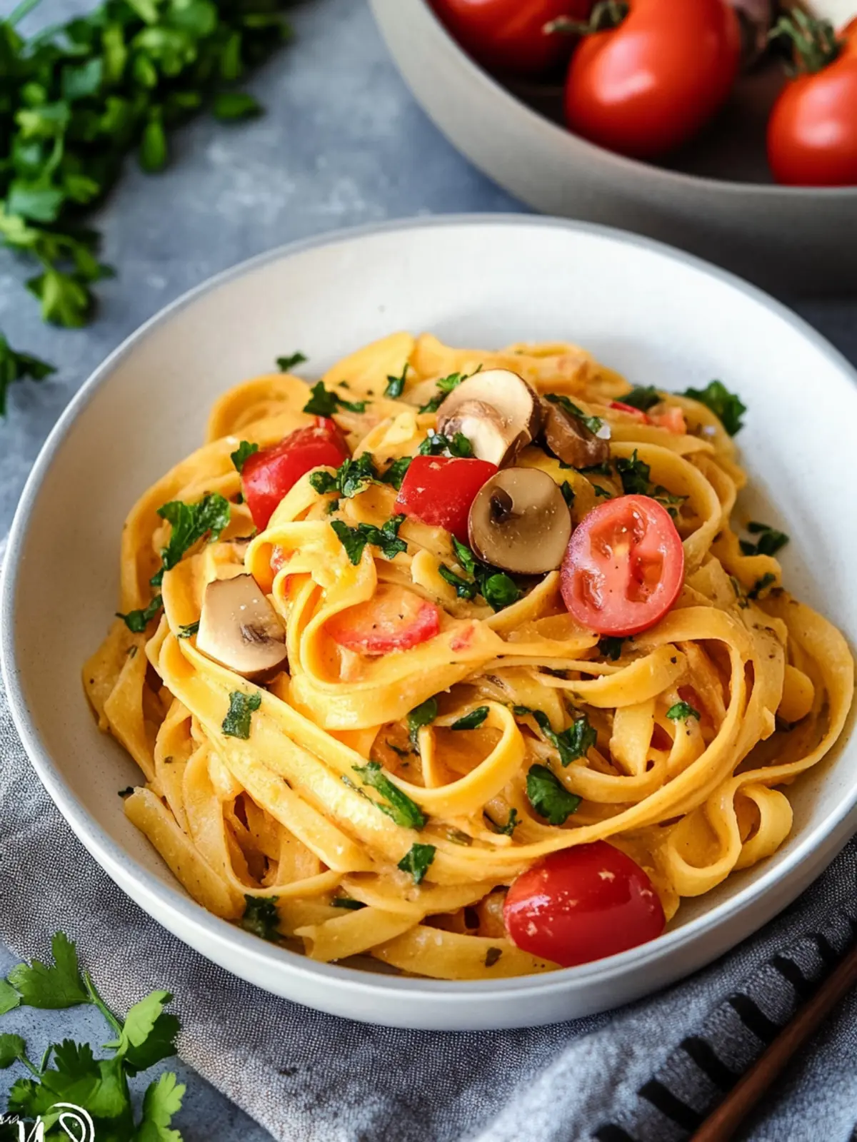 Tallarines a la Huancaina (Pasta Huancaina)