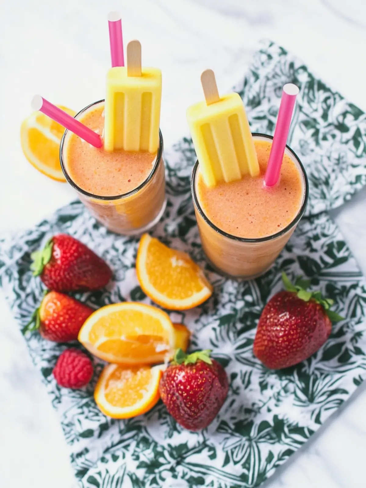 Cold Buster Smoothie (and Popsicles) for Toddler + Kids