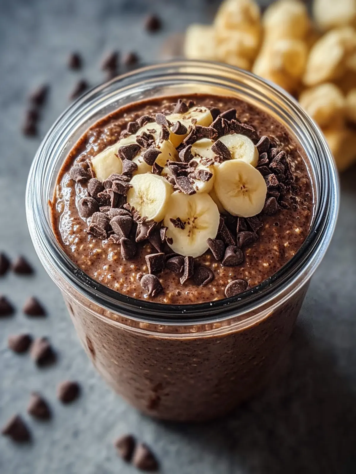Brownie Batter Overnight Oats