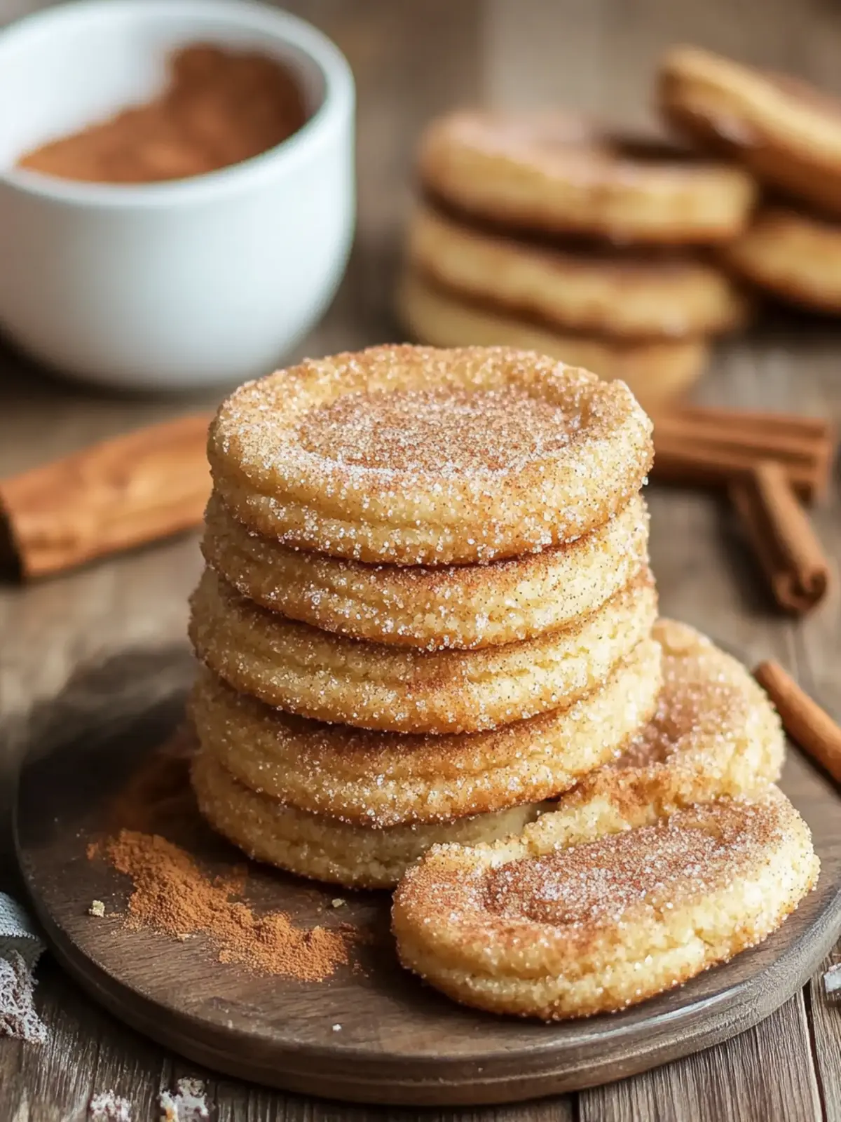 Churro Cookies Recipe - Sweet Cinnamon Treats