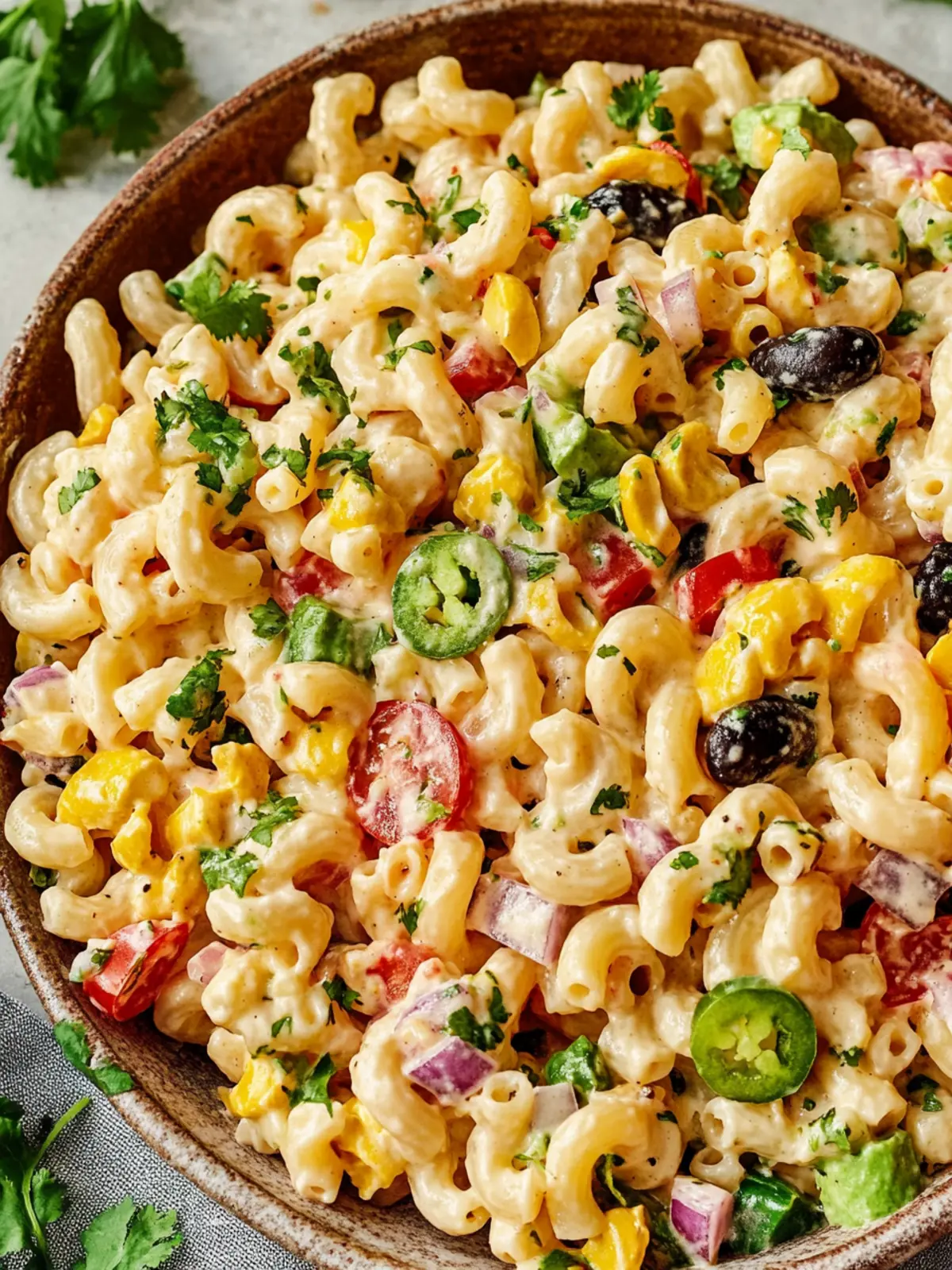 Mexican Macaroni Salad