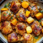 Coconut Peach Chicken