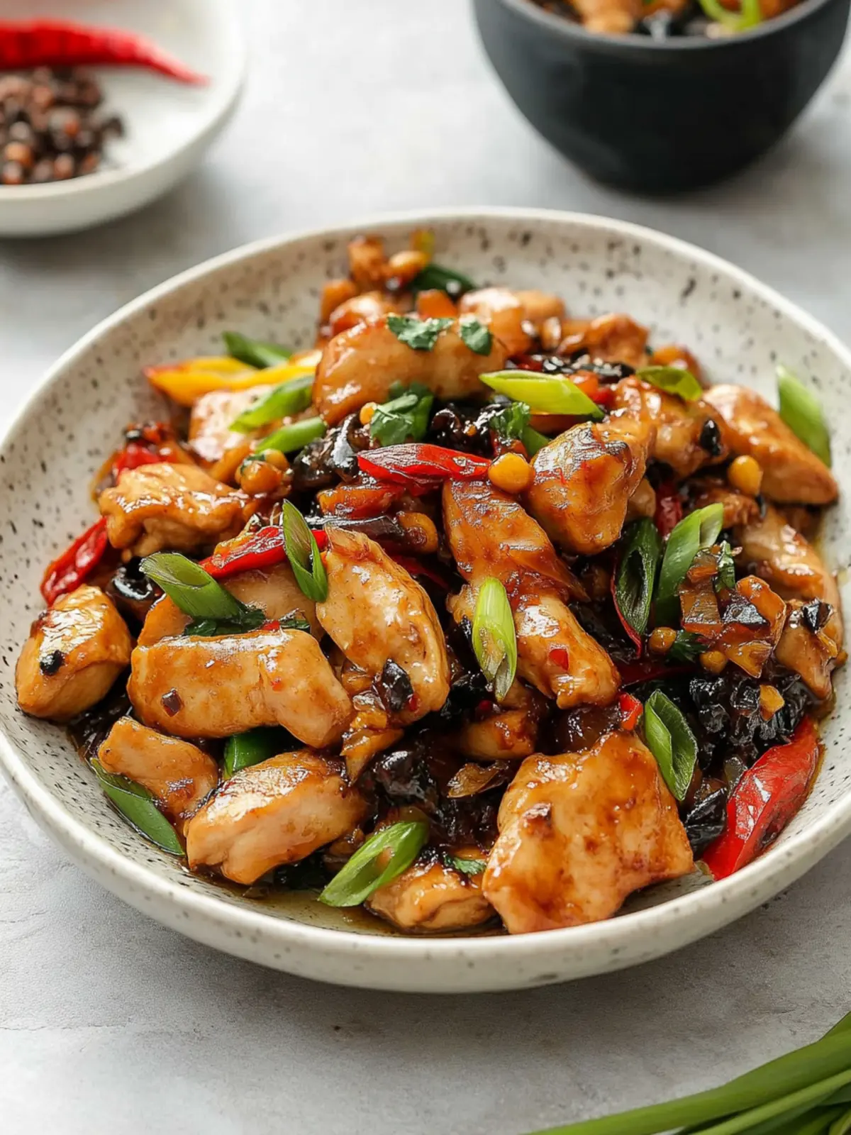 Chicken with Black Bean Sauce