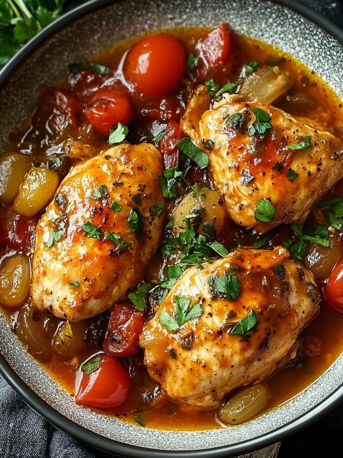Savor Chicken Marengo
