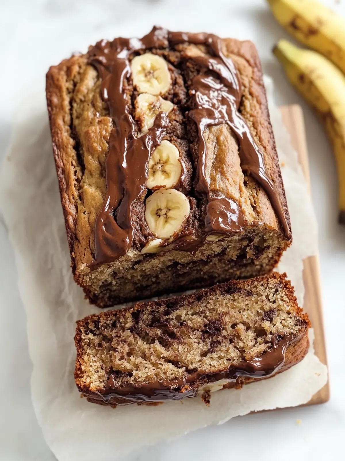 Nutella Banana Bread