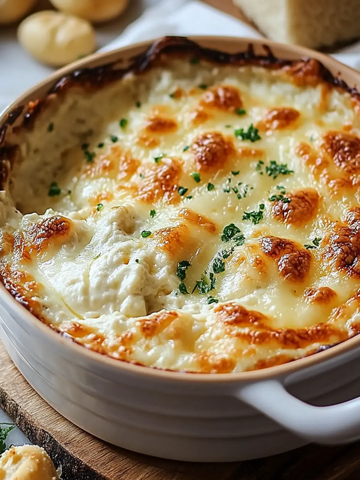 Double Cheese Onion Dip