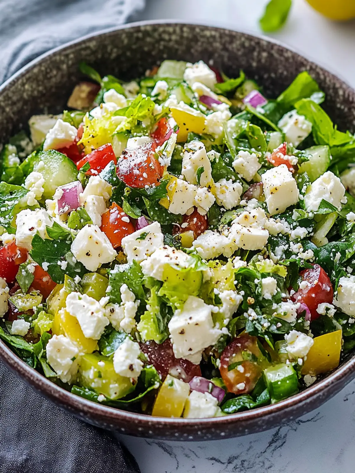 Feta Chopped Salad