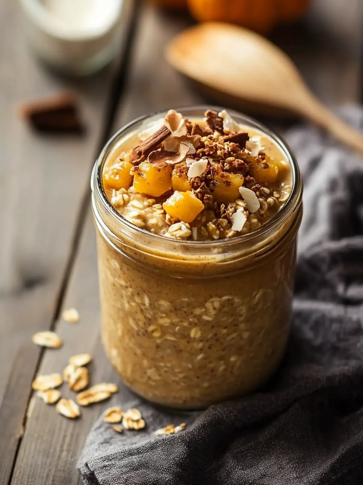 The Ultimate Pumpkin Pie Overnight Oats