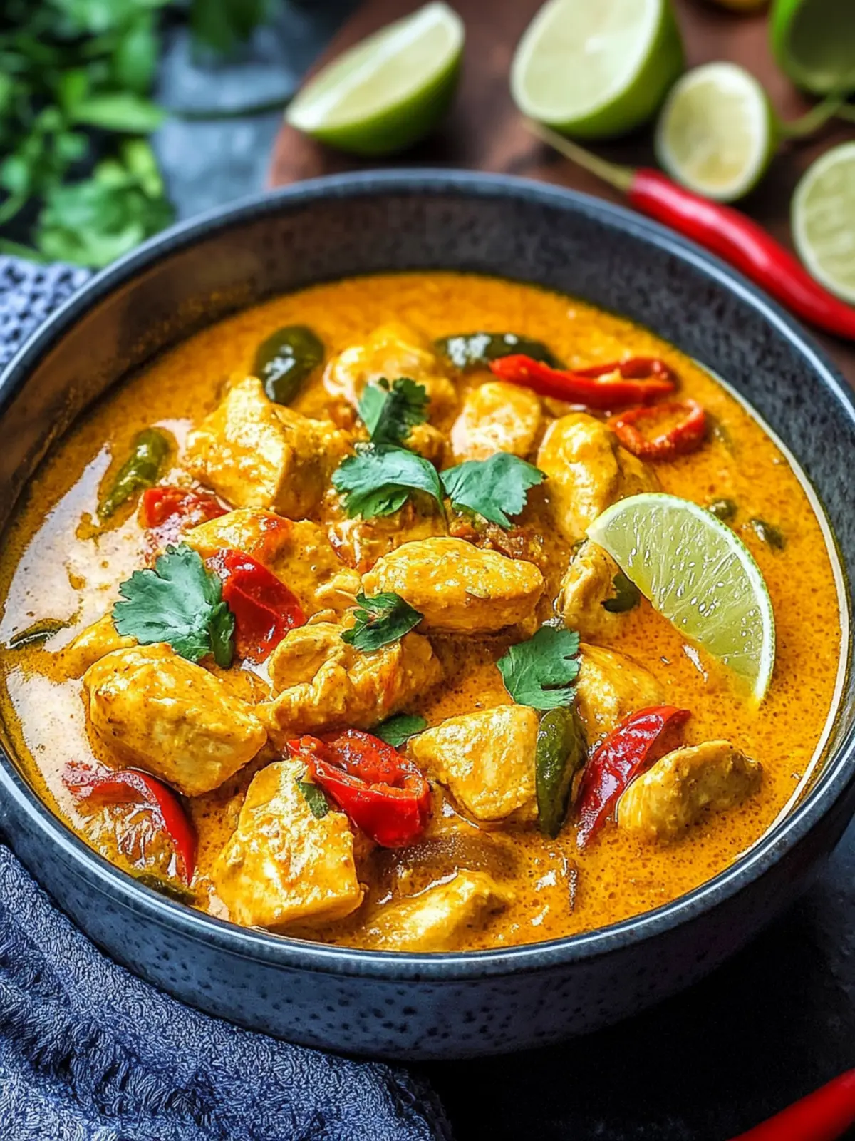 Keto Coconut Curry Chicken