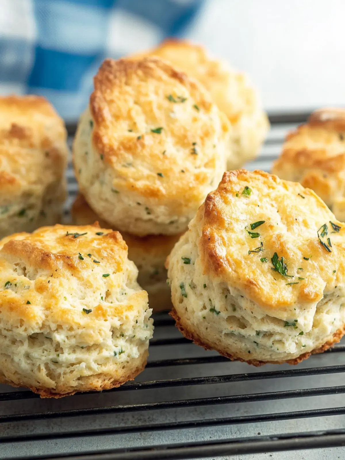 Herbed Cottage Cheese Biscuits