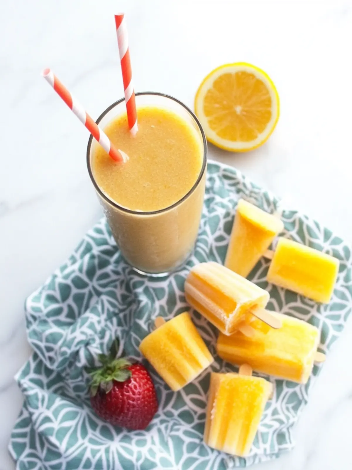 Cold Buster Smoothie (and Popsicles) for Toddler + Kids