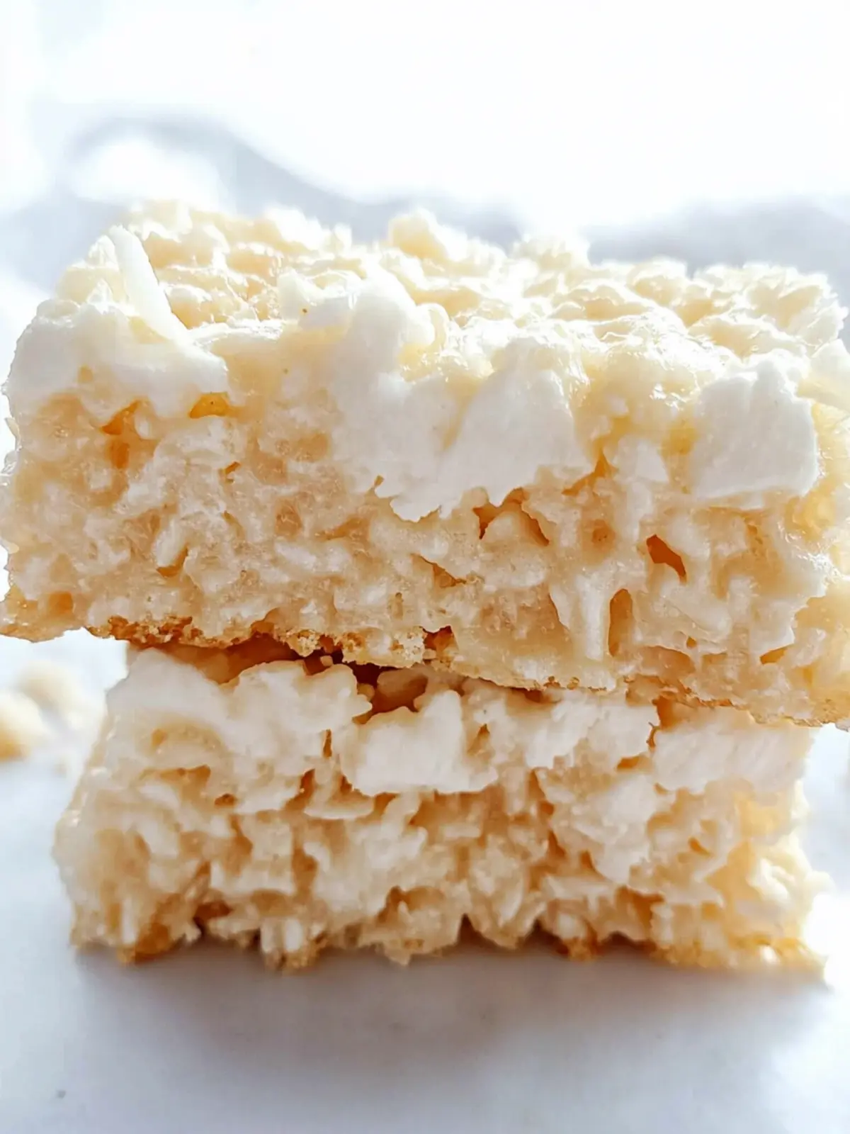 Coconut Lover's Rice Krispy Treats