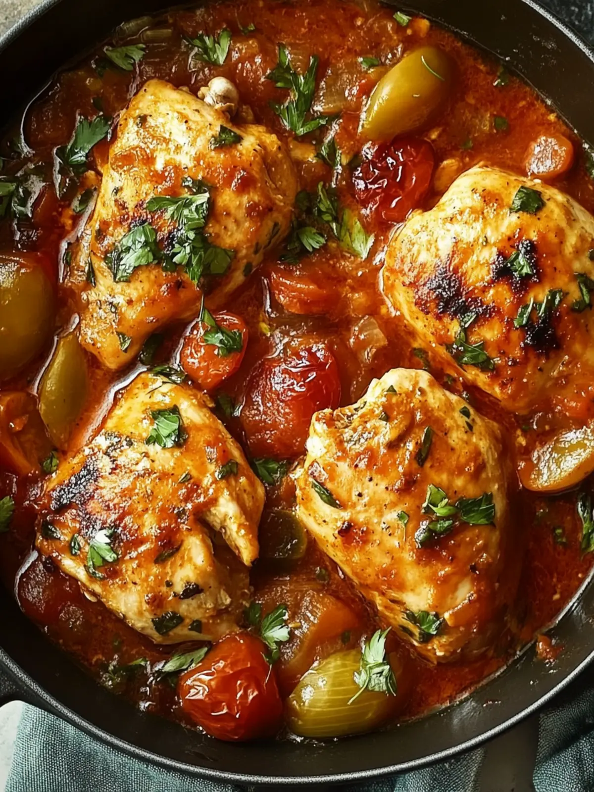 Savor Chicken Marengo