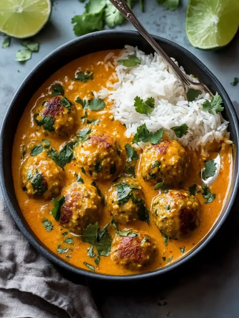 Chicken Meatball Curry