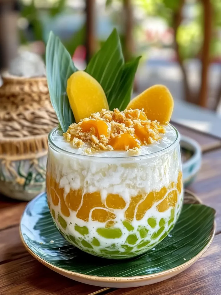 Thai Lod Chong Dessert