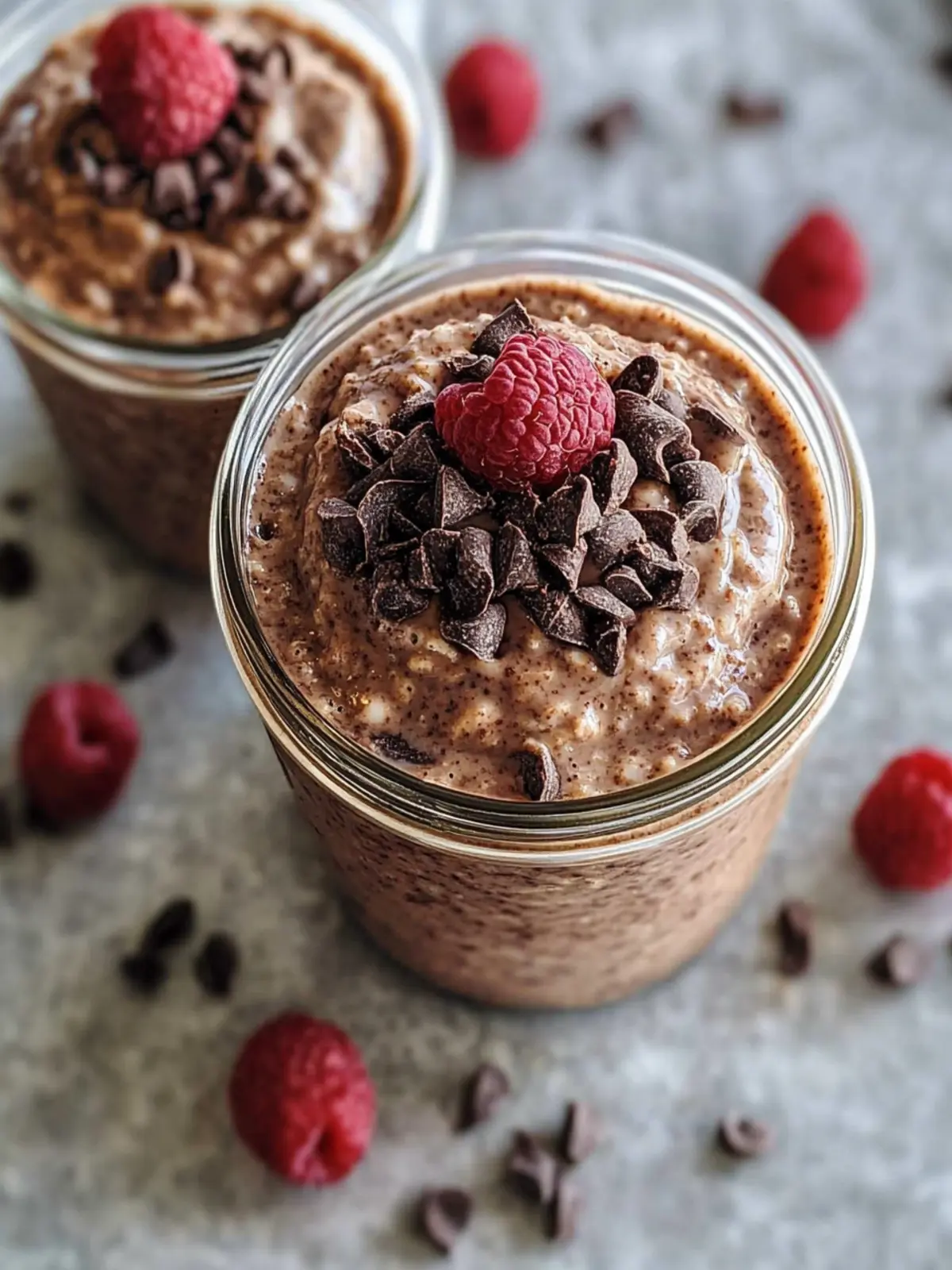 Brownie Batter Overnight Oats