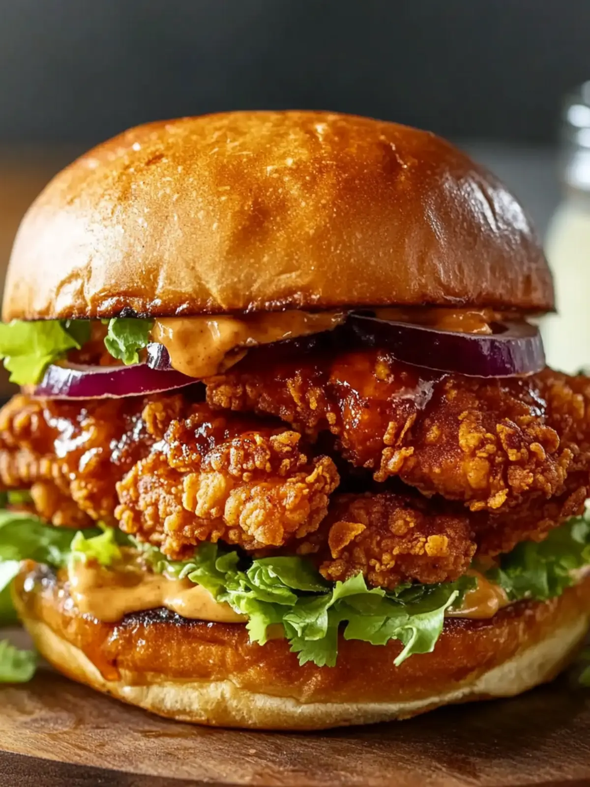 Honey Chipotle Fried Chicken Sandwich Recipe