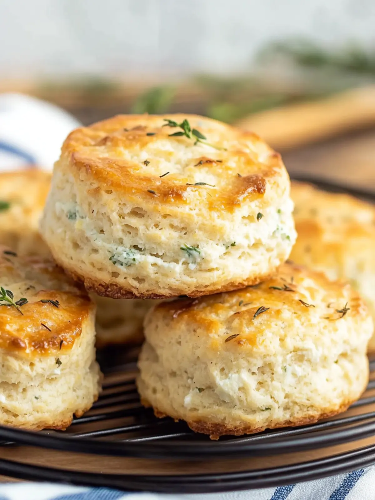 Herbed Cottage Cheese Biscuits