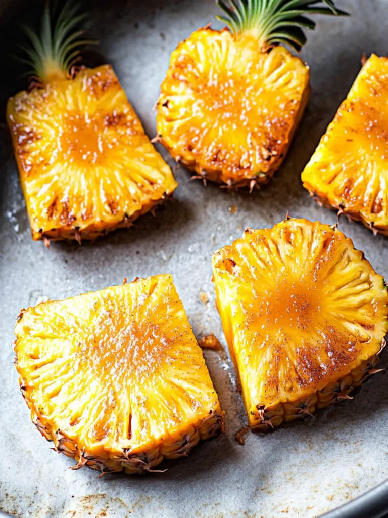 Air Fryer Pineapple With Cinnamon