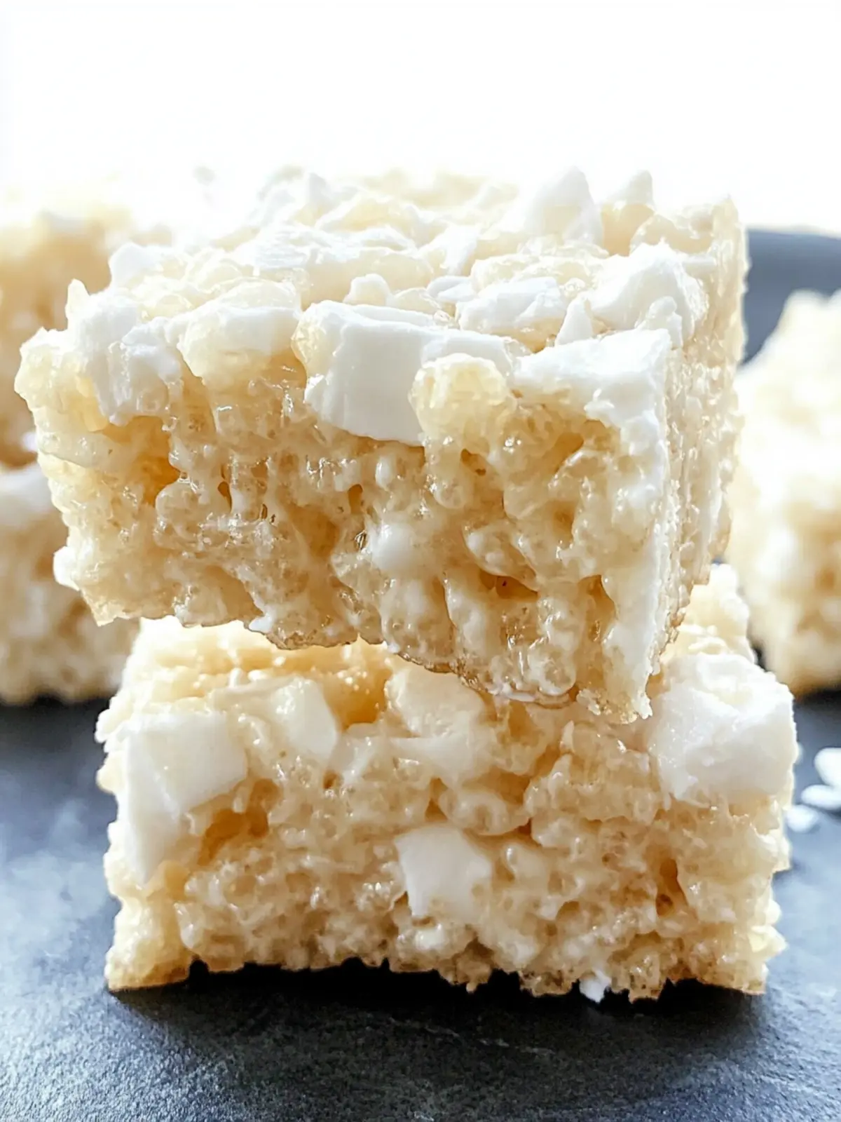 Coconut Lover's Rice Krispy Treats