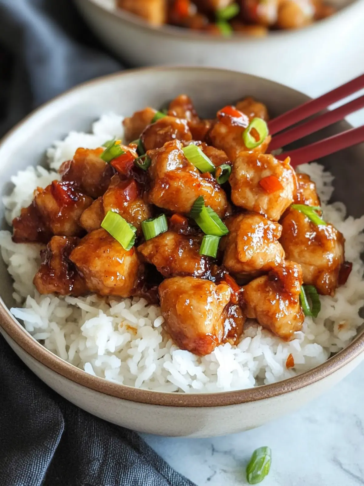 Spicy Garlic Ginger Pork
