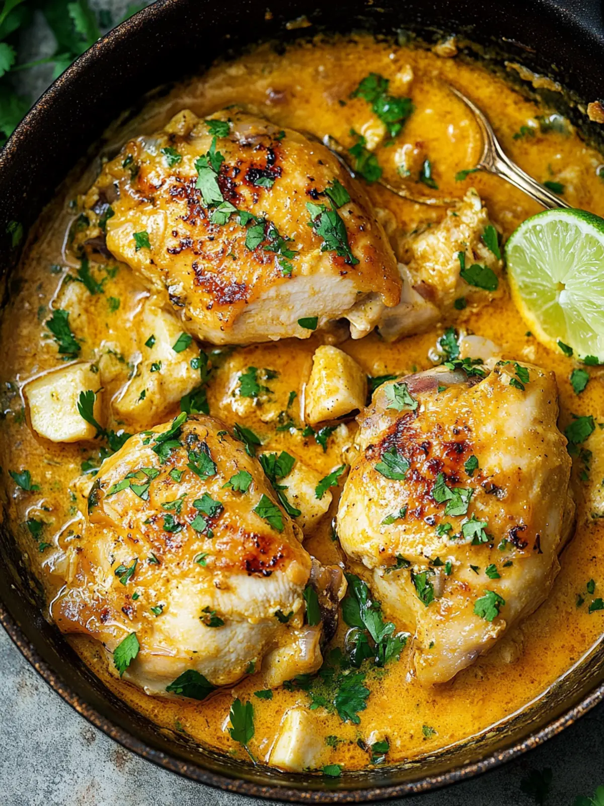 One Pan Coconut Lime Chicken