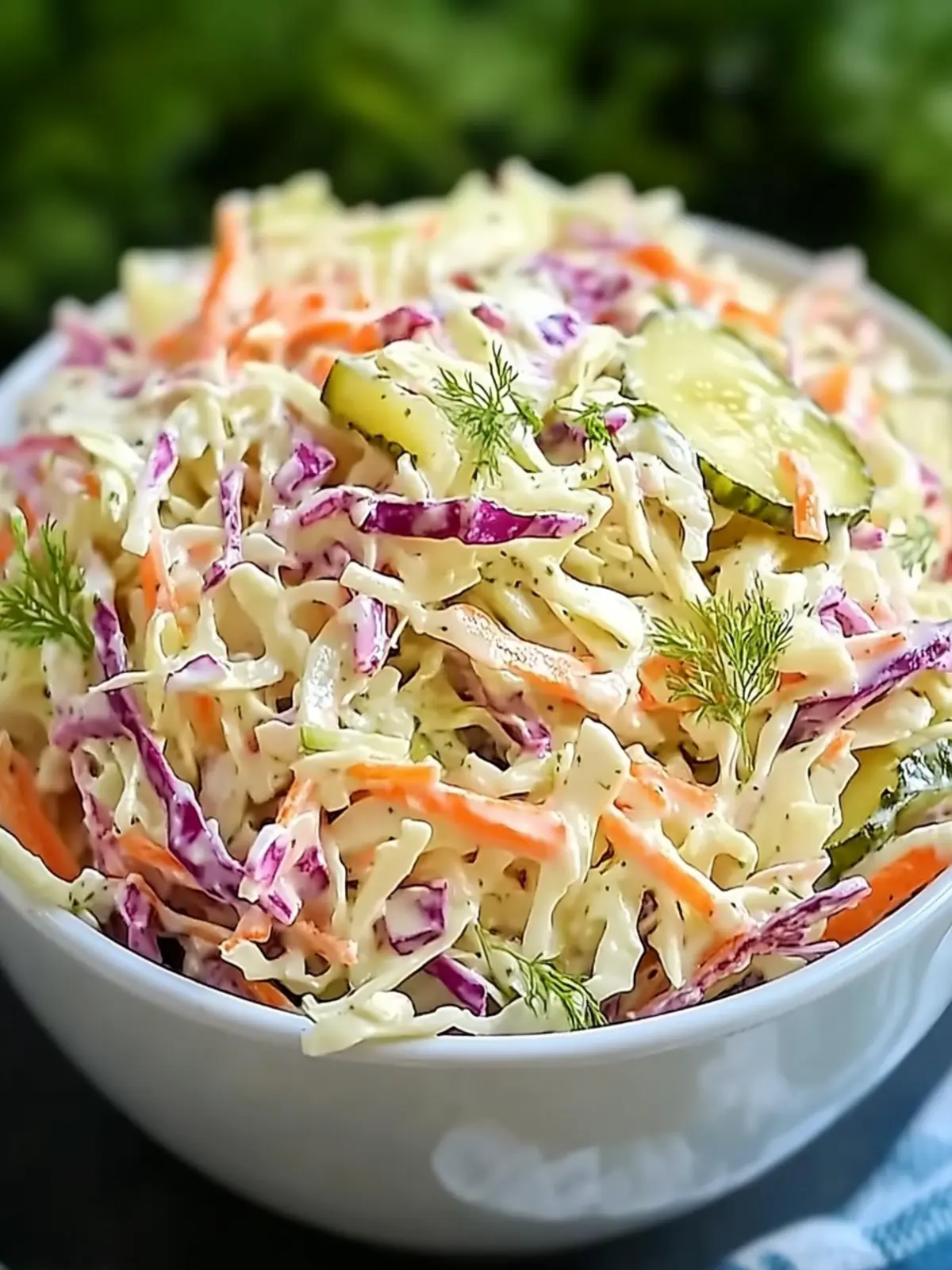 Tangy Dill Pickle Coleslaw That Will Brighten Your BBQ