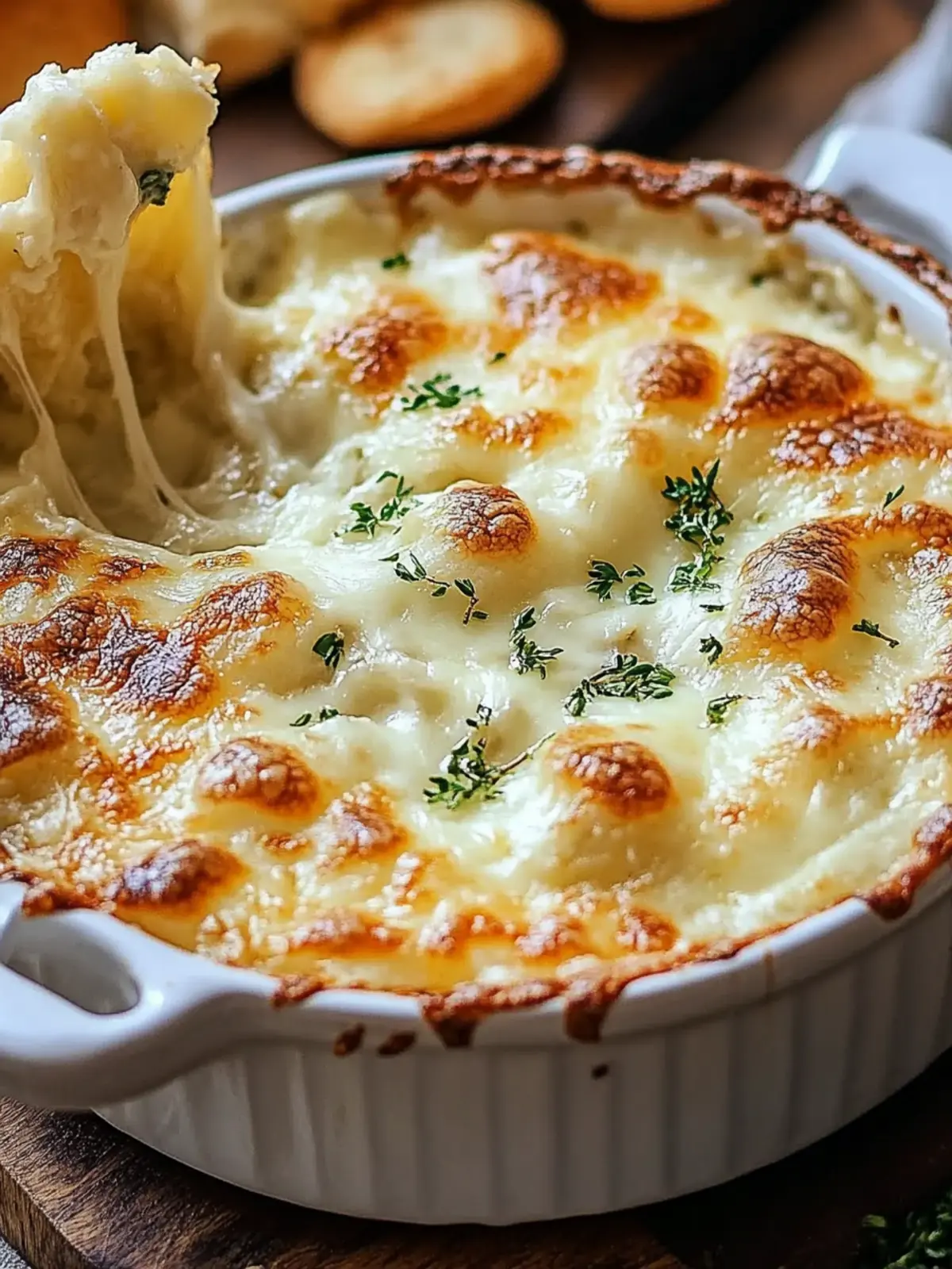 Double Cheese Onion Dip