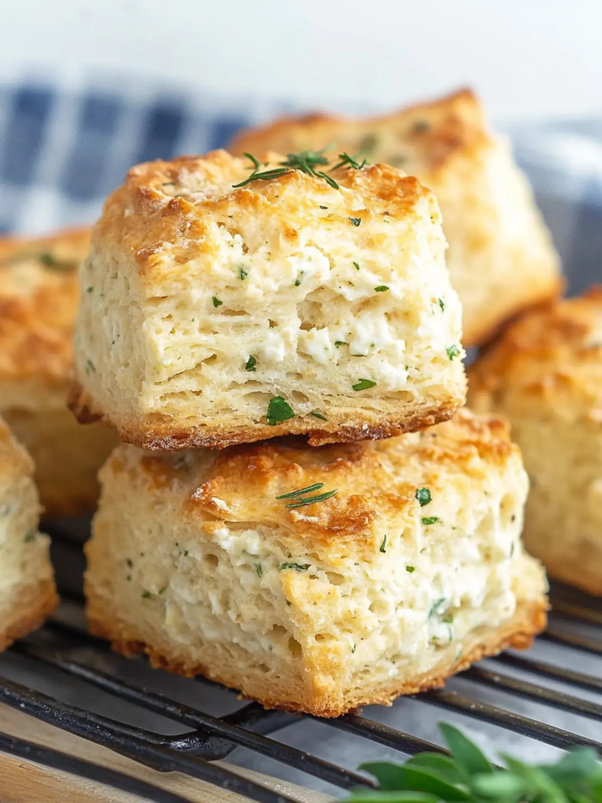 Herbed Cottage Cheese Biscuits