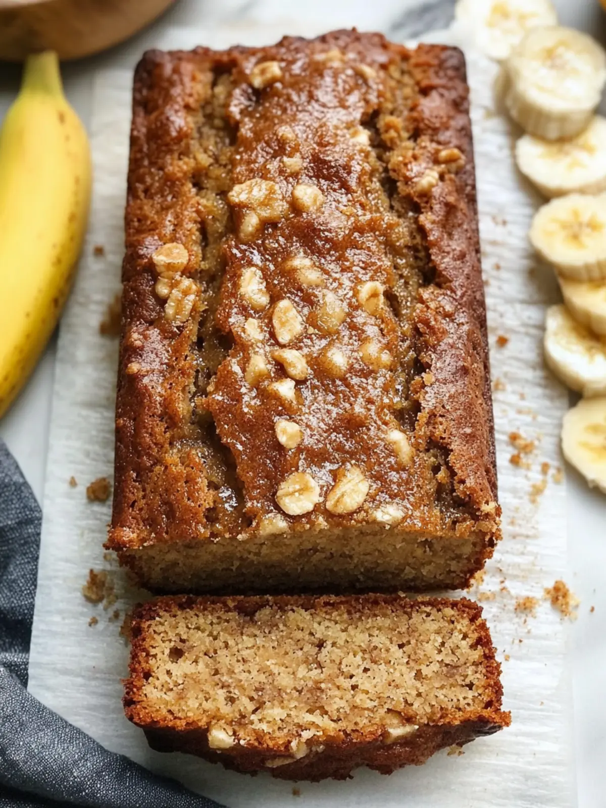 Cinnamon Crunch Banana Bread