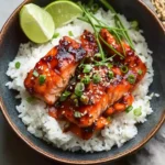 Gochujang Salmon with Pandan Rice