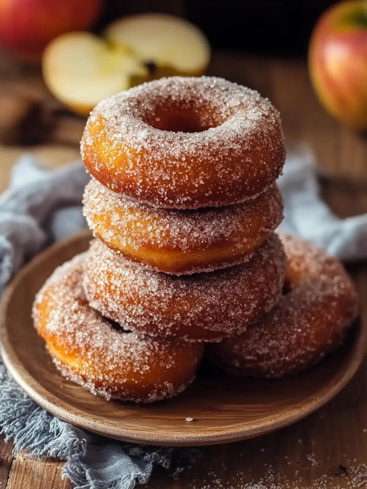 Caramel Apple Cider Donuts